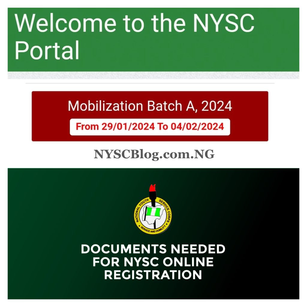 Nysc Form.pdf Complete Guide to NYSC Online Registration: Documents and Requirements ...