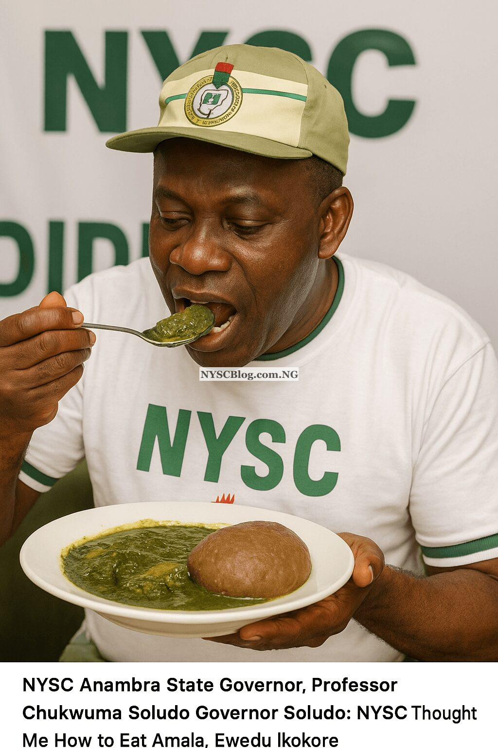 Governor Soludo: NYSC Thought Me How to Eat Amala, Ewedu Ikokore