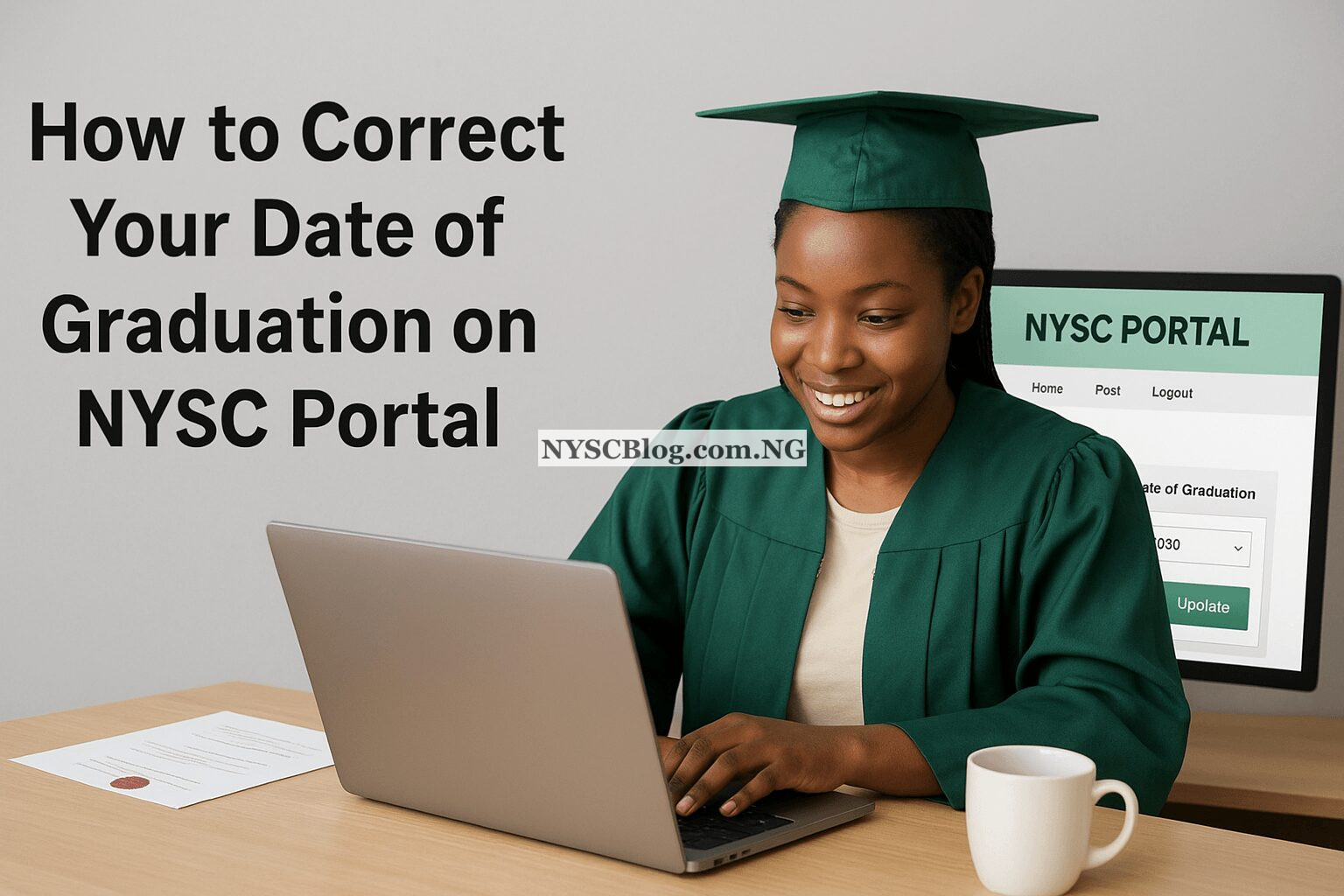 How to Correct Your Date of Graduation on NYSC Portal: Complete Guide