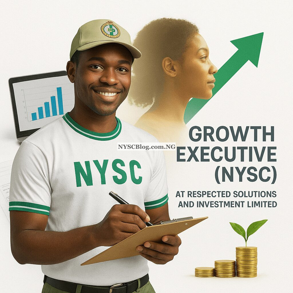 Lagos PPA: Growth Executive NYSC PPA Job at Respected Solutions