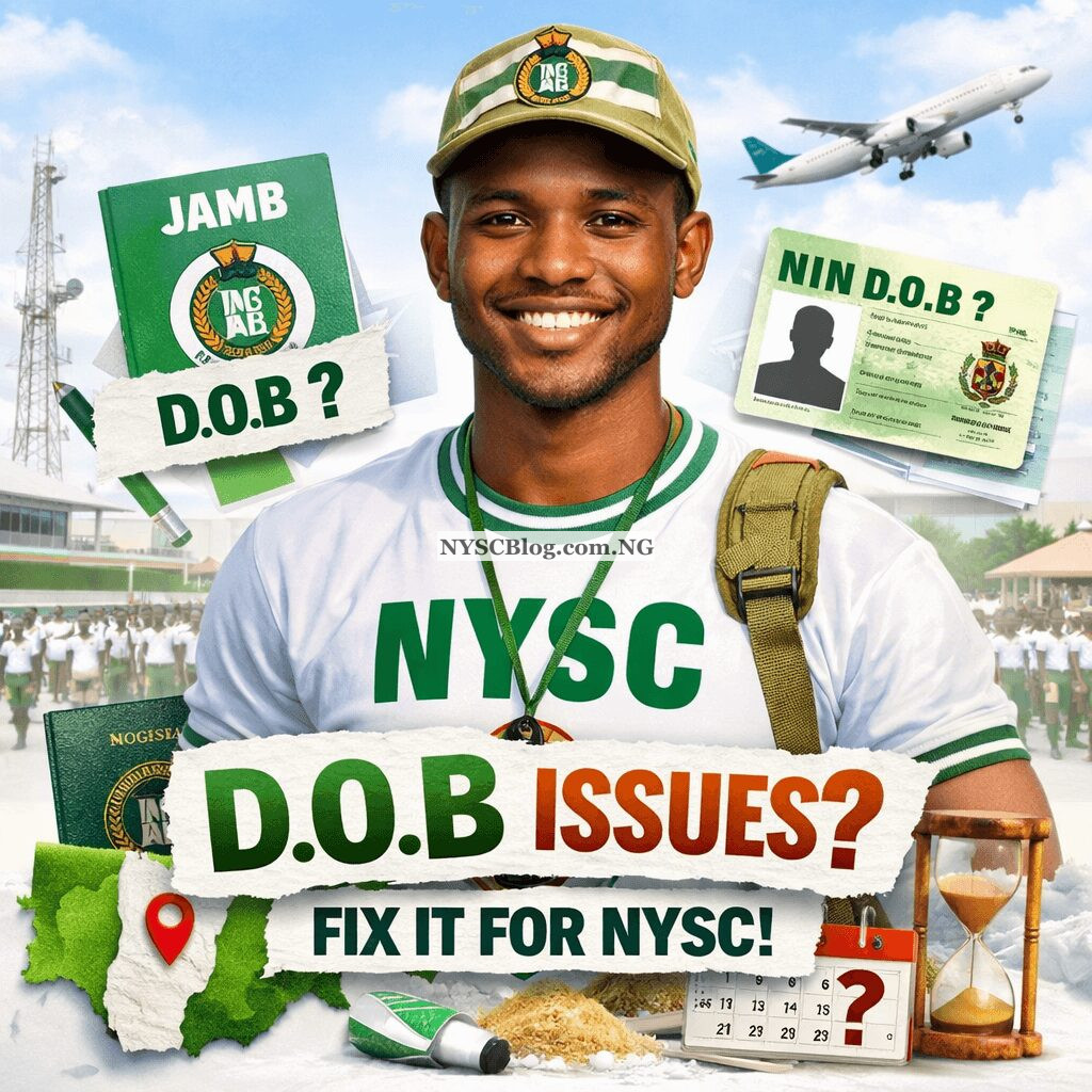 JAMB and NIN Dates of Birth Don’t Match. Will it Affect NYSC Registration ?