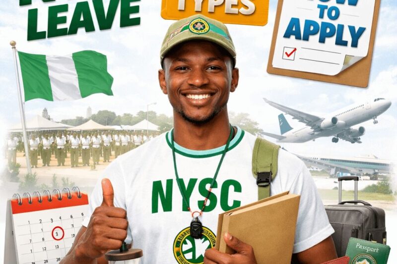 Sample Letter on NYSC Leave Types Of NYSC Leave How to Apply